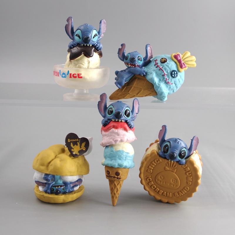 5pcs Disney Anime Figure Stitch Kawaii Hamburger Doll Action Figure Decoration Model Toys Kids Gift
5pcs Disney Anime Figure Stitch Kawaii Hamburger Doll Action Figure Decoration Model Toys Kids Gift