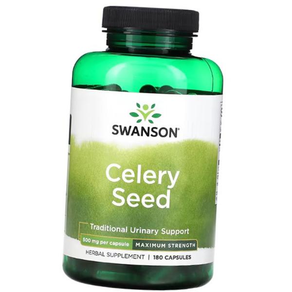 Семена сельдерея, Celery Seed Maximum Strength 500, Swanson 180капс (71280309) 180caps
Семена сельдерея, Celery Seed Maximum Strength 500, Swanson 180капс (71280309) 180caps