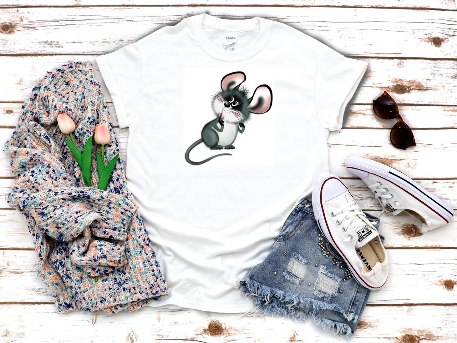 26 Cute Rat Mouse White Women s 3 4 Short Sleeve T-Shirt K788 Unisex T-Shirt XXXXL
26 Cute Rat Mouse White Women s 3 4 Short Sleeve T-Shirt K788 Unisex T-Shirt XXXXL