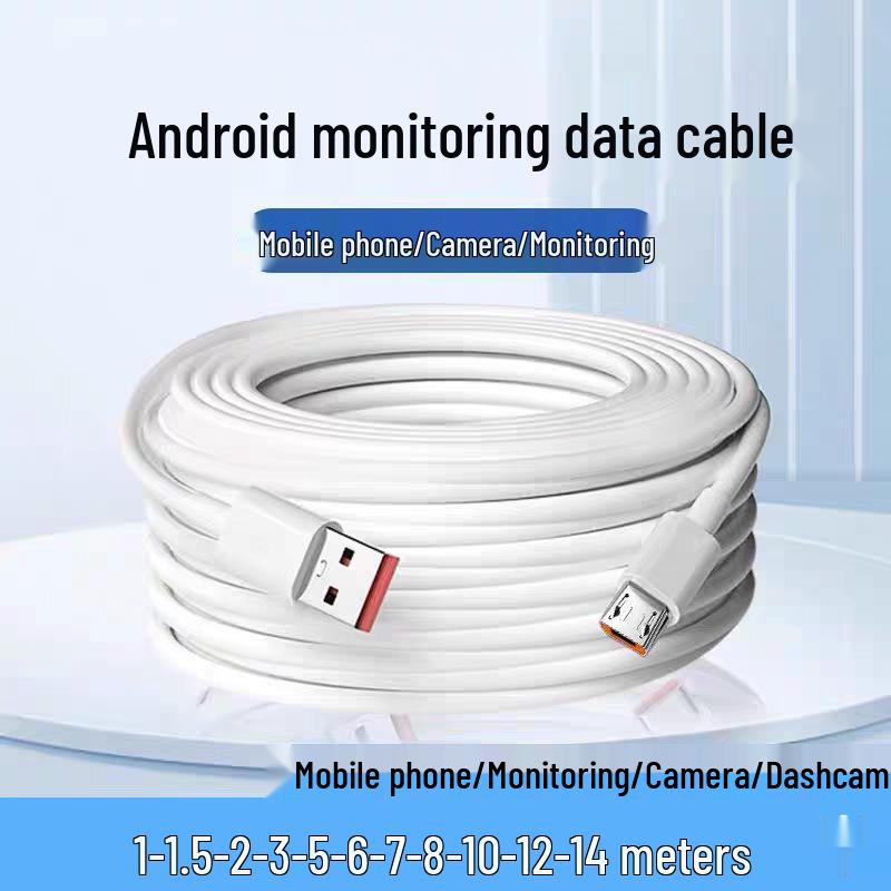 Android Charging Extension Cable - 3, 5, 10m for Xiaomi Camera 20cm
Android Charging Extension Cable - 3, 5, 10m for Xiaomi Camera 20cm