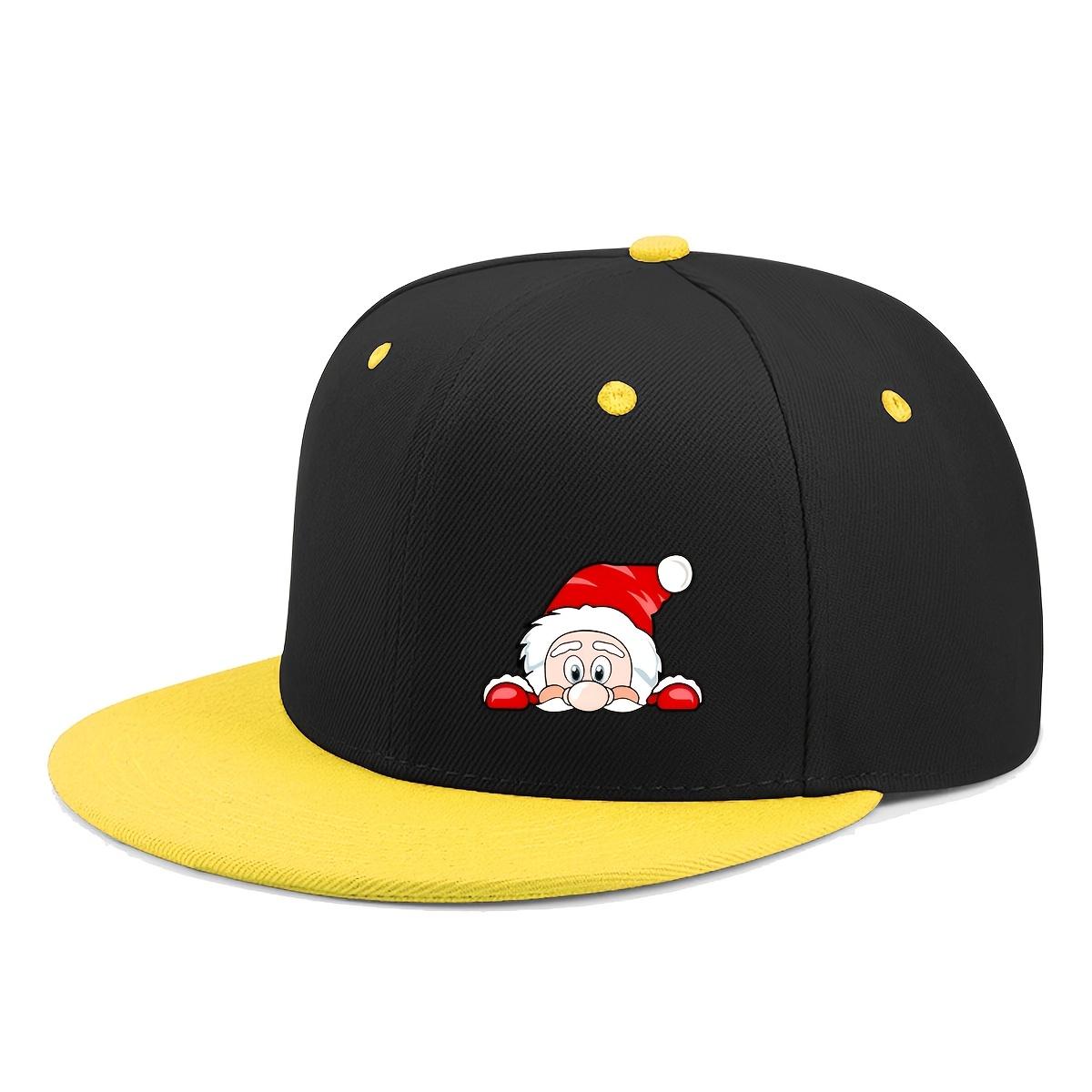Santa Claus Pattern Outdoor Truck Driver Hat Washed Flat Top Baseball Cap Neutral Hip Hop Hats Fashionable Design Head Piece
Santa Claus Pattern Outdoor Truck Driver Hat Washed Flat Top Baseball Cap Neutral Hip Hop Hats Fashionable Design Head Piece