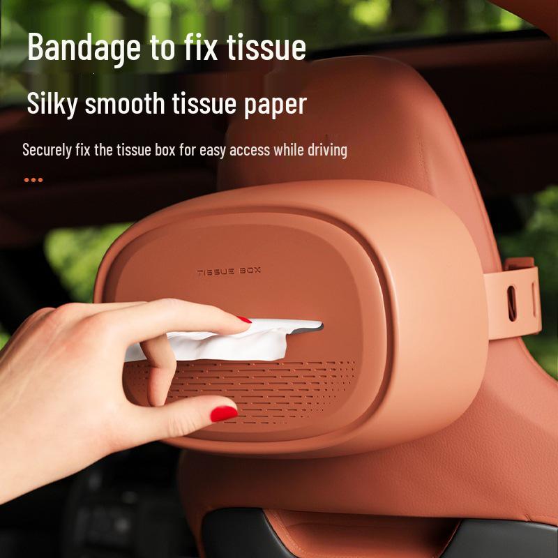 Car Seat Back Hanging Tissue Box - Pull-Type Interior Decoration чорний
Car Seat Back Hanging Tissue Box - Pull-Type Interior Decoration чорний