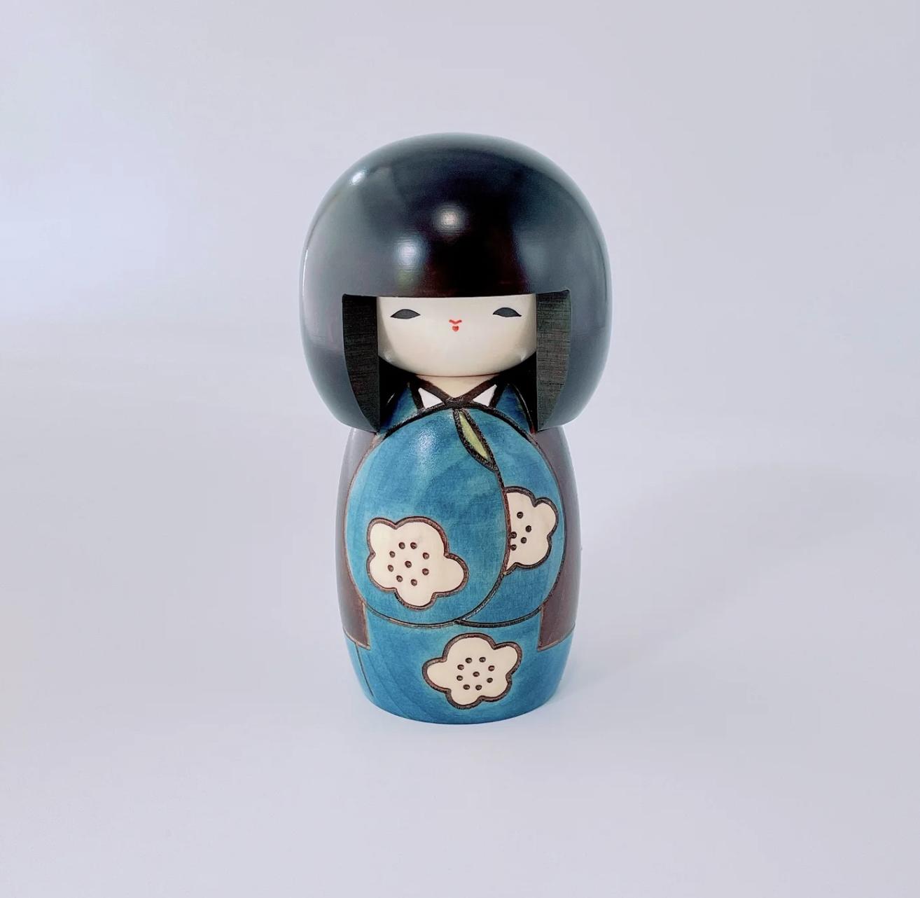 Usaburo Wooden Kokeshi Doll Kojitsu Kimono Girl 14cm Tall Made in Japan M синій
Usaburo Wooden Kokeshi Doll Kojitsu Kimono Girl 14cm Tall Made in Japan M синій