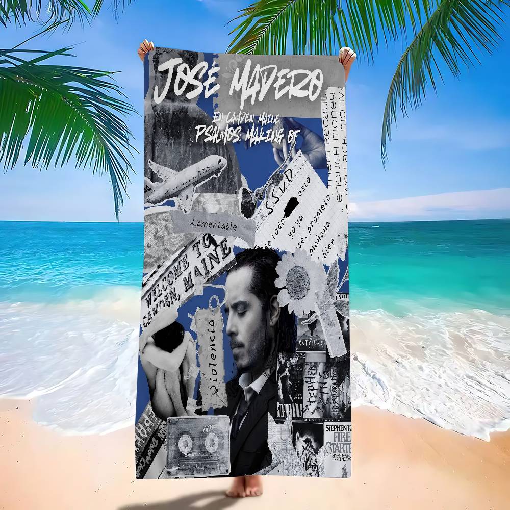J-Jose Madero Singer Microfiber Printed Beach Towel Mountain Climbing Yoga Beach Swimming Running Absorbent Soft Towel W30*H60(CM)
J-Jose Madero Singer Microfiber Printed Beach Towel Mountain Climbing Yoga Beach Swimming Running Absorbent Soft Towel W30*H60(CM)
