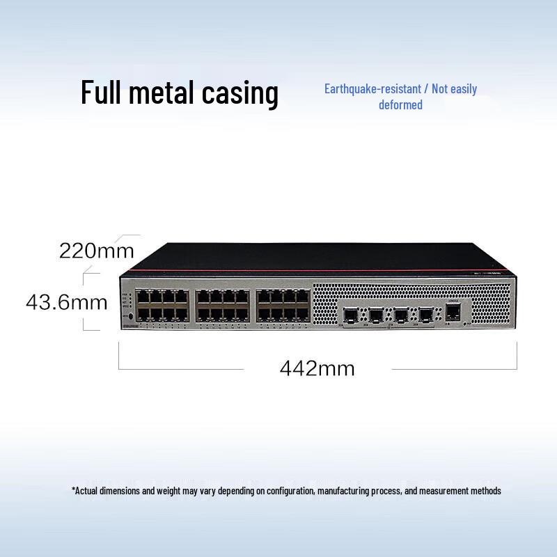 Huawei S5735S-L24T4S-MA2 Surveillance Switch
Huawei S5735S-L24T4S-MA2 Surveillance Switch