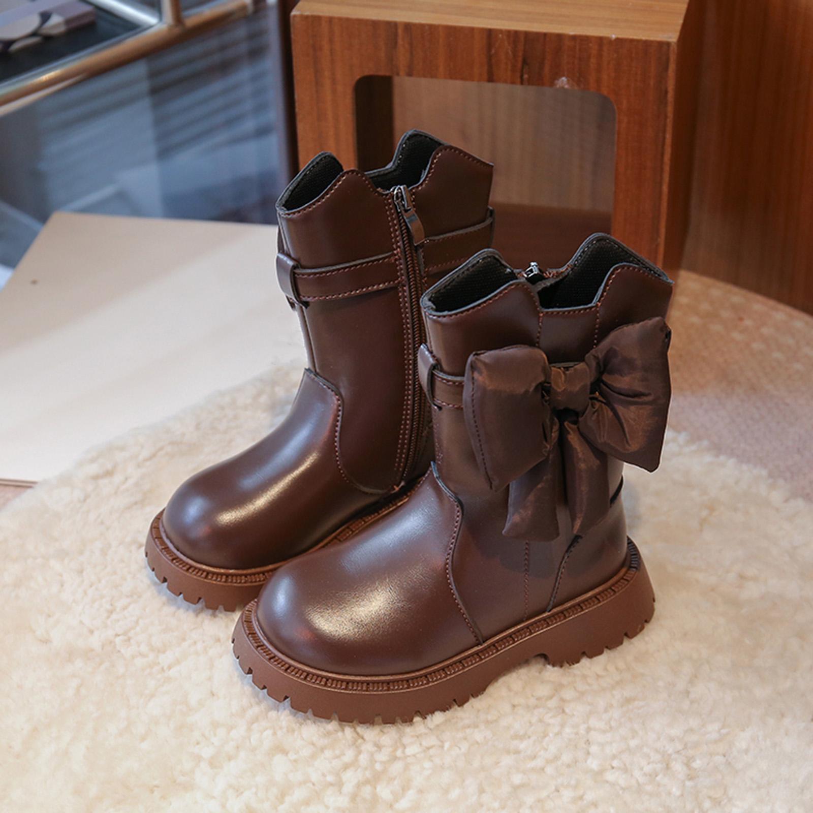Girls Long Boots Princess Kids Mid-Calf Boots With Sweet Big Bows Autumn Winter Children High Boots Round Toes PU Leather Shoes 3.5-4 Years коричневий
Girls Long Boots Princess Kids Mid-Calf Boots With Sweet Big Bows Autumn Winter Children High Boots Round Toes PU Leather Shoes 3.5-4 Years коричневий