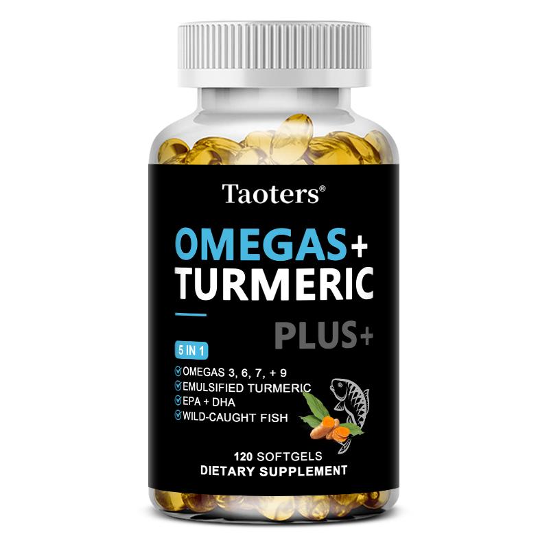 Taoters Omega+Curcumin Composite Soft Capsules Protect Joints 120 Capsules 120 capsules
Taoters Omega+Curcumin Composite Soft Capsules Protect Joints 120 Capsules 120 capsules