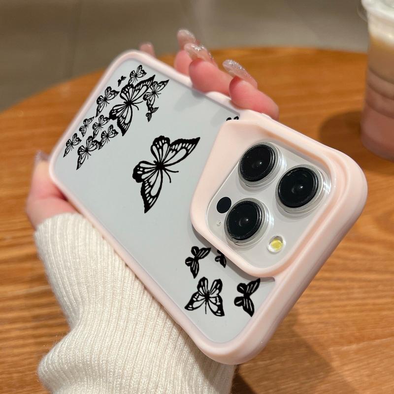 Красивый защитный чехол для объектива с рисунком бабочки для iPhone 15 Plus 14 Pro 13 Pro Max, прозрачный, ударопрочный, мягкий, тонкий, акриловый чехол для телефона iPhone 15 чёрный
Красивый защитный чехол для объектива с рисунком бабочки для iPhone 15 Plus 14 Pro 13 Pro Max, прозрачный, ударопрочный, мягкий, тонкий, акриловый чехол для телефона iPhone 15 чёрный