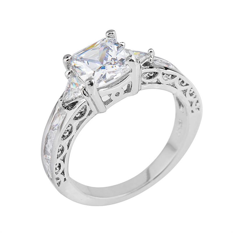 Luxury Female Crystal Pink Stone Ring Trendy Silver Color Engagement Wedding Jewelry 6 белый
Luxury Female Crystal Pink Stone Ring Trendy Silver Color Engagement Wedding Jewelry 6 белый
