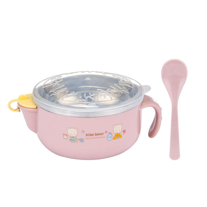 New Insulated Stainless Steel Baby Bowl with Lid & Spoon for Children s Tableware
New Insulated Stainless Steel Baby Bowl with Lid & Spoon for Children s Tableware