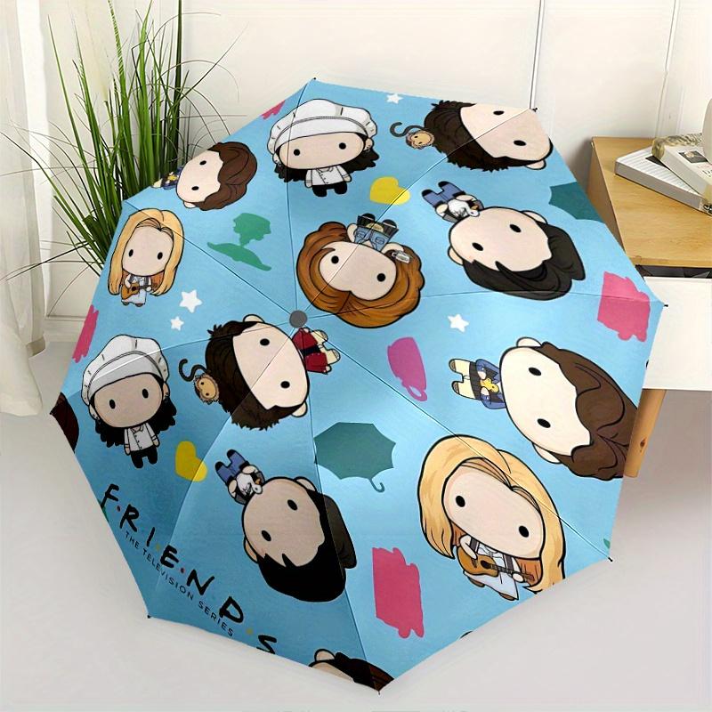 Friends Automatic Opening and Closing Cartoon Umbrella - Lightweight 3-Fold Design, Suitable for Fans, Travel, Daily Use - Official Product,
Friends Automatic Opening and Closing Cartoon Umbrella - Lightweight 3-Fold Design, Suitable for Fans, Travel, Daily Use - Official Product,
