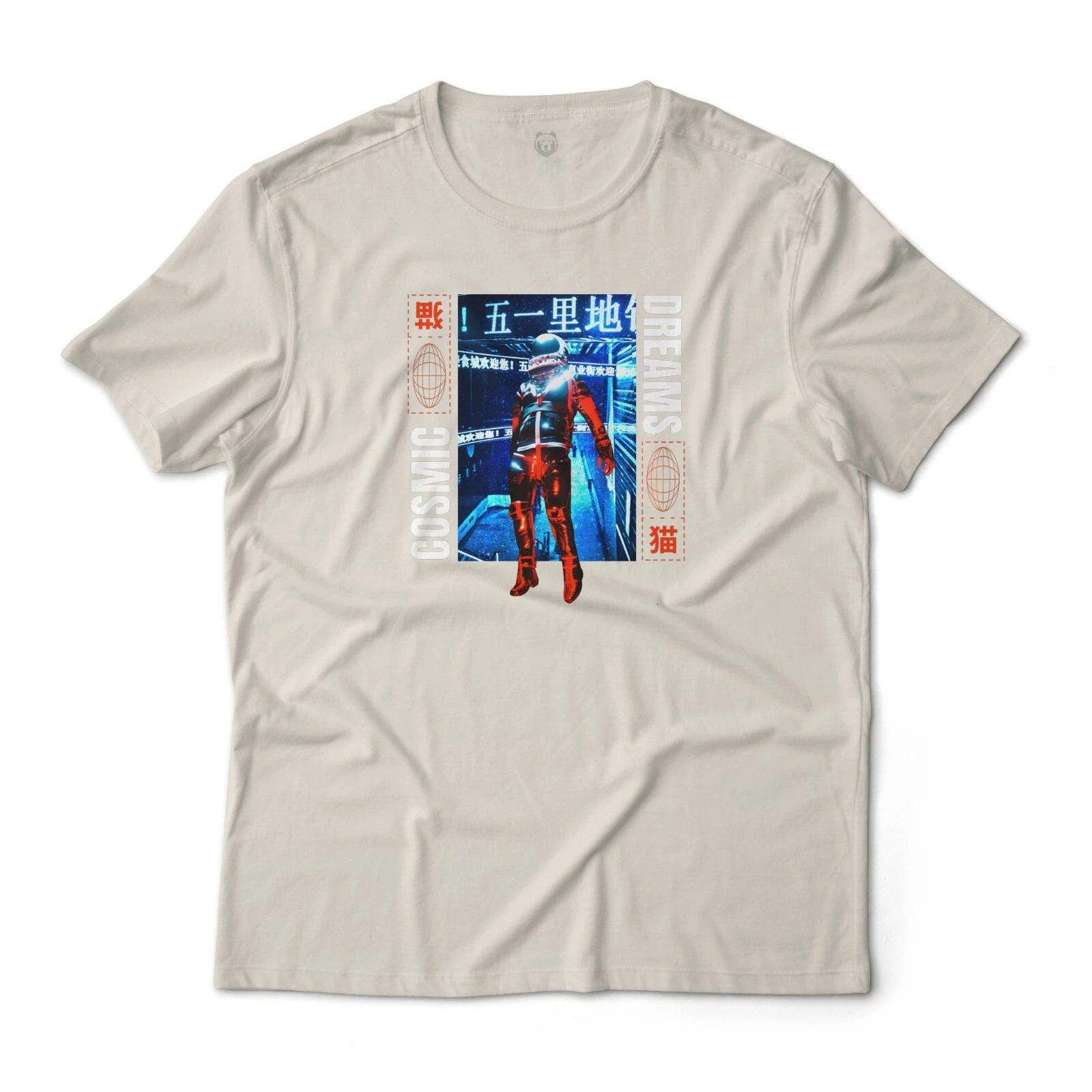 Cosmic Dreams Floating Astronaut Retro Graphic T-T-Shirt Unisex Lightweight Cotton 2XL
Cosmic Dreams Floating Astronaut Retro Graphic T-T-Shirt Unisex Lightweight Cotton 2XL