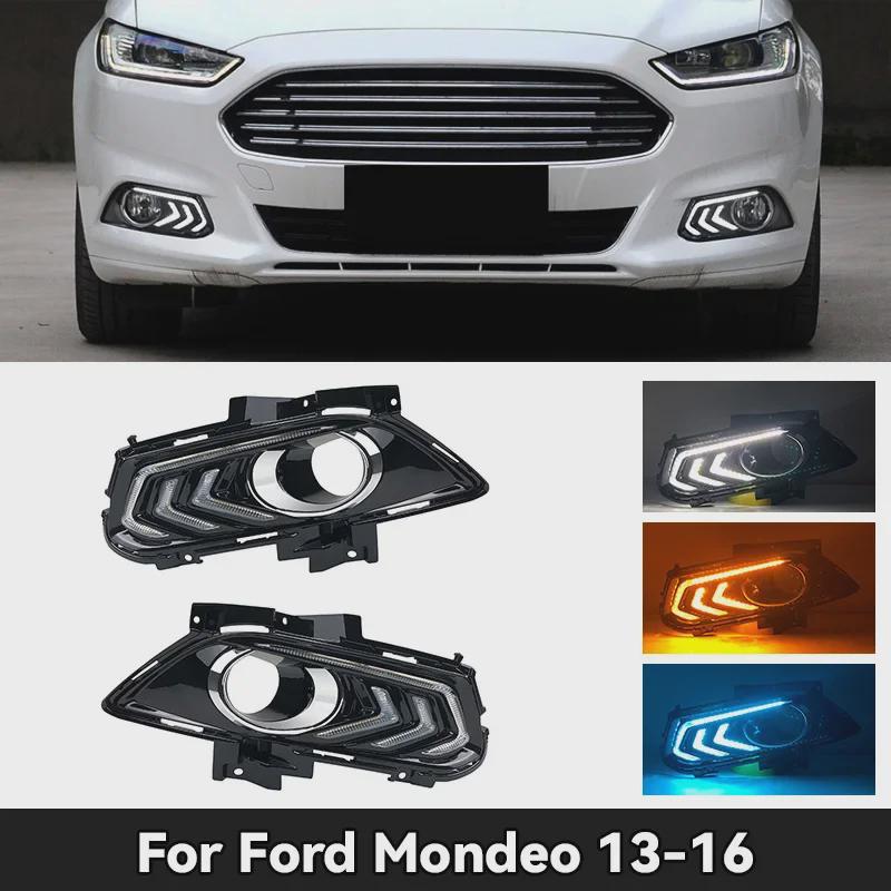 Светодиодные дневные ходовые огни с желтыми поворотниками для Ford Mondeo 2013-2016 гг.
Светодиодные дневные ходовые огни с желтыми поворотниками для Ford Mondeo 2013-2016 гг.