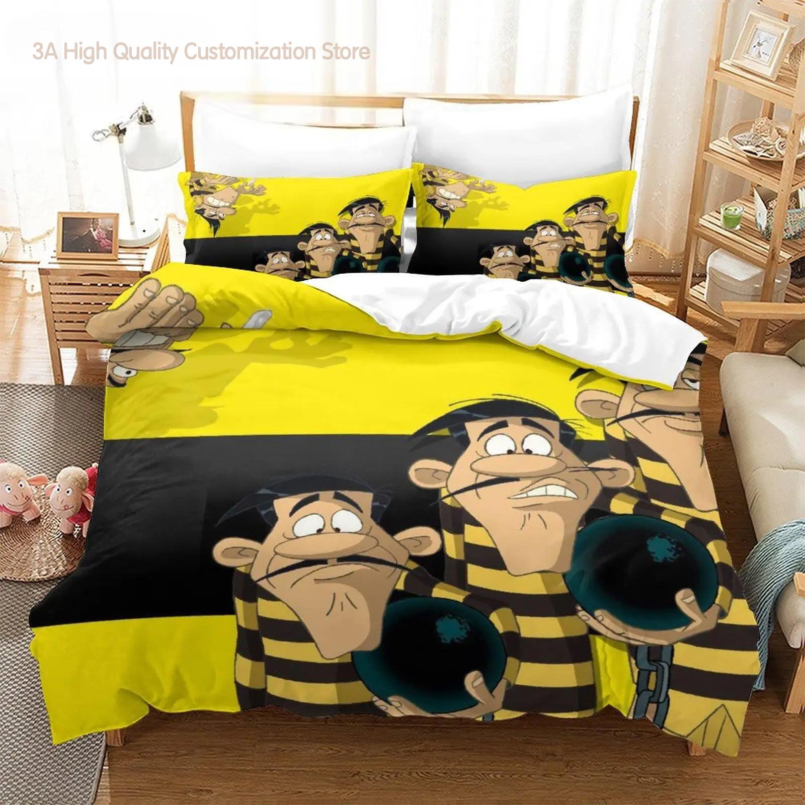 Kawai Lucky Luke Комплект постельного белья Односпальный Двуспальный Full Quen King-Size Размеры Размеры Комплект постельного белья Взрослый Детская комната Мальчик Пододеяльник Комплекты 3D Аниме Простыня 135*200cm Eu-Single
Kawai Lucky Luke Комплект постельного белья Односпальный Двуспальный Full Quen King-Size Размеры Размеры Комплект постельного белья Взрослый Детская комната Мальчик Пододеяльник Комплекты 3D Аниме Простыня 135*200cm Eu-Single