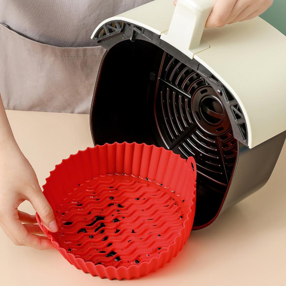 7.5-inch Air Fryer Silicone Pot Heat-Resistant Reusable Air Fryer Baking Tray Liner (BPA-free,No FDA Certificate) Grey
7.5-inch Air Fryer Silicone Pot Heat-Resistant Reusable Air Fryer Baking Tray Liner (BPA-free,No FDA Certificate) Grey