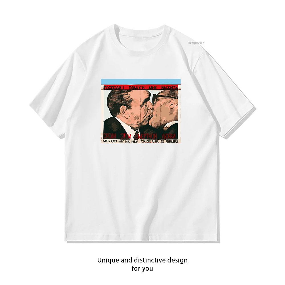 FRATERNAL KISS Classic TShirt Women Unisex Casual cotton printed t shirts Creative streetwear camisetas outdoors 3XL
FRATERNAL KISS Classic TShirt Women Unisex Casual cotton printed t shirts Creative streetwear camisetas outdoors 3XL