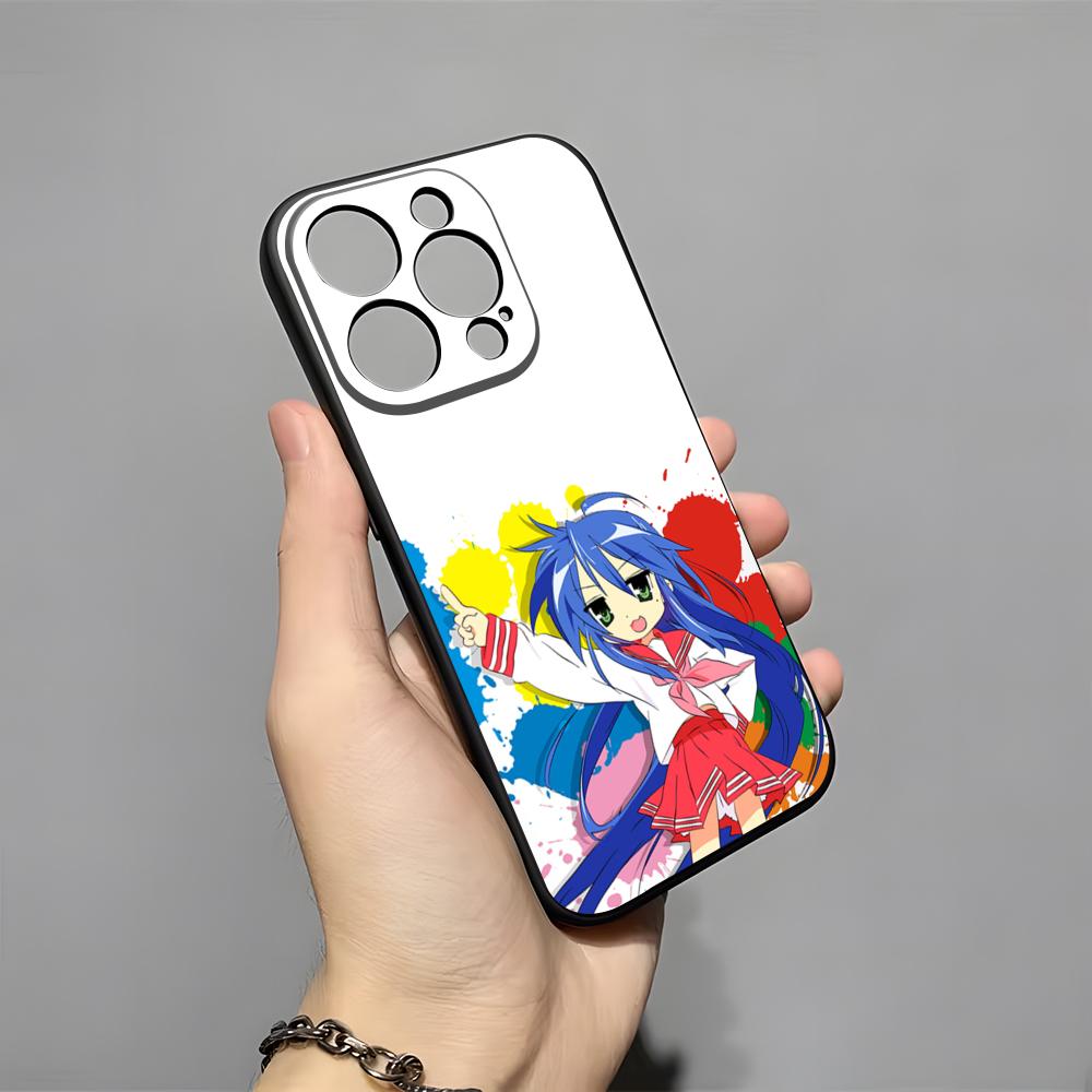 Anime Lucky Star Phone Case For IPhone 17 Pro Max 16 15 14 Pro Max 13 11 X Xs Xr 8 7Plus Silicone Cover iPhone 16e
Anime Lucky Star Phone Case For IPhone 17 Pro Max 16 15 14 Pro Max 13 11 X Xs Xr 8 7Plus Silicone Cover iPhone 16e