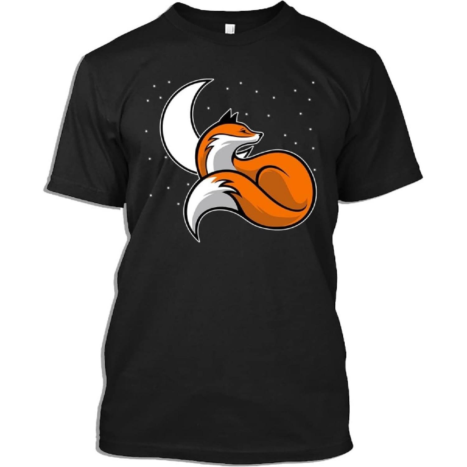Fox Lover Tshirt Fantastic Crescent Moon Tribal Fox Art Wildlife Animal Lover Gift T-Shirt for Men Women XXXXXL різнокольоровий
Fox Lover Tshirt Fantastic Crescent Moon Tribal Fox Art Wildlife Animal Lover Gift T-Shirt for Men Women XXXXXL різнокольоровий