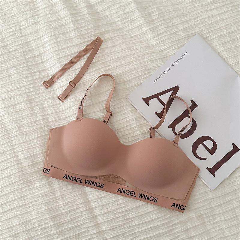 Бюстгальтер без бретелек для женщин, собирающий, тонкий дизайн, противоскользящий, невидимый, против провисания, без следов, оборачивающий грудь, летний бюстгальтер S хаки
Бюстгальтер без бретелек для женщин, собирающий, тонкий дизайн, противоскользящий, невидимый, против провисания, без следов, оборачивающий грудь, летний бюстгальтер S хаки