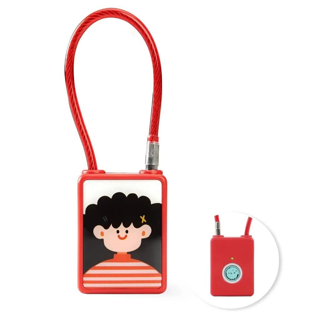 Гибкий стальной трос Умный биометрический навесной замок Защита от перекусывания Бесключевой тросовый замок Безопасность шкафчика красный
Гибкий стальной трос Умный биометрический навесной замок Защита от перекусывания Бесключевой тросовый замок Безопасность шкафчика красный