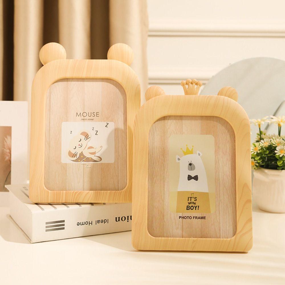 DIY Wall Mounted Photo Frame Cute Picture Display 7 Inch Photo Frame Ornaments Party Supplies Brown-2
DIY Wall Mounted Photo Frame Cute Picture Display 7 Inch Photo Frame Ornaments Party Supplies Brown-2