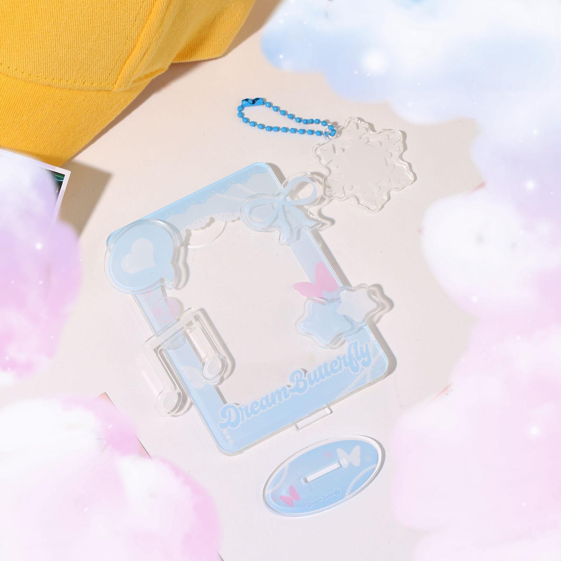 1 шт. Kpop Idol подставка для фотокарточек для девочек, милая крутая бабочка, кошачья лапа, звезда, друг семьи, акриловая подставка, кавайный держатель для карт
1 шт. Kpop Idol подставка для фотокарточек для девочек, милая крутая бабочка, кошачья лапа, звезда, друг семьи, акриловая подставка, кавайный держатель для карт