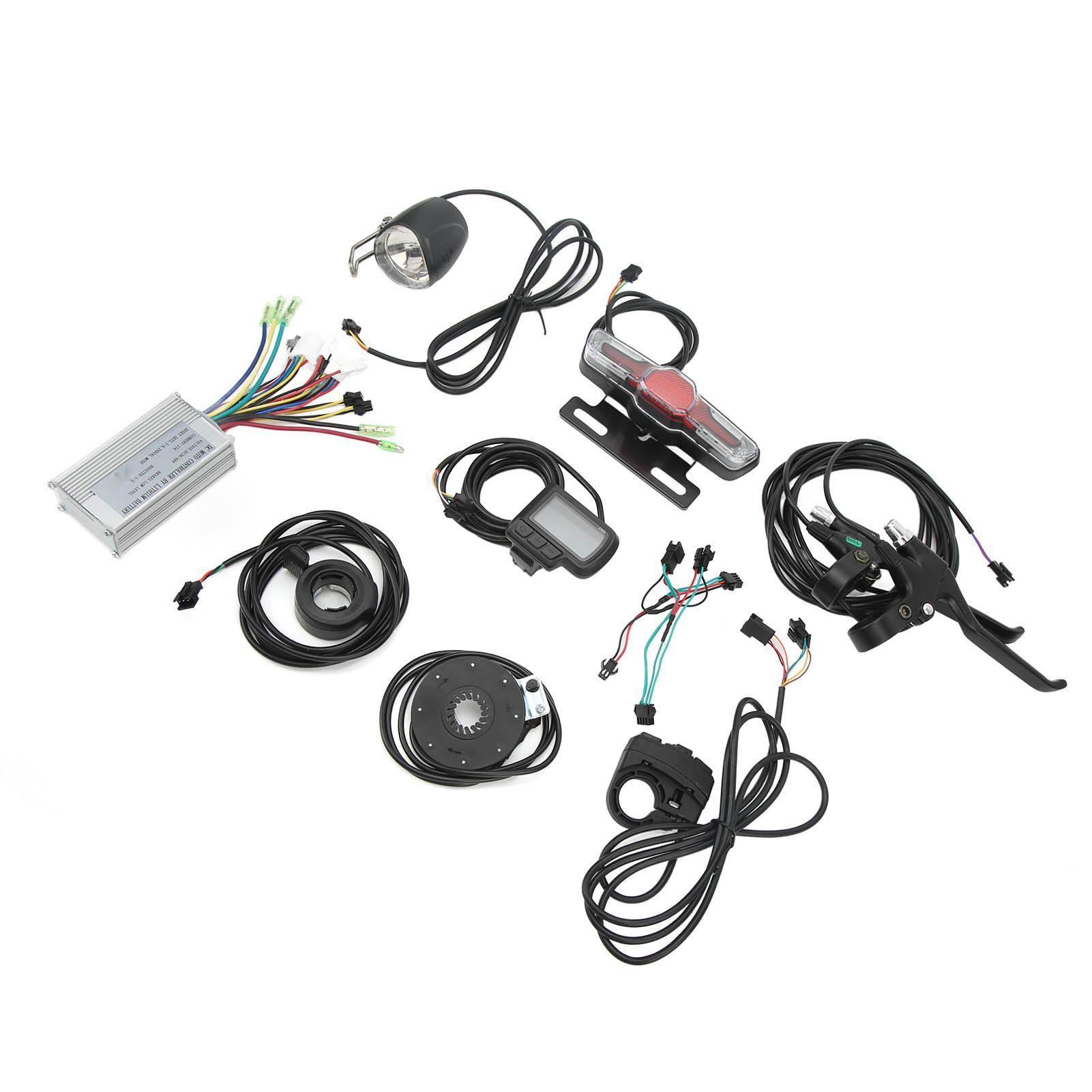 Electric Bicycle Conversion Kit Motor 17A Motor Controller and EN06 Meter Kit for 250W to 350W Motor 36V 48V
Electric Bicycle Conversion Kit Motor 17A Motor Controller and EN06 Meter Kit for 250W to 350W Motor 36V 48V