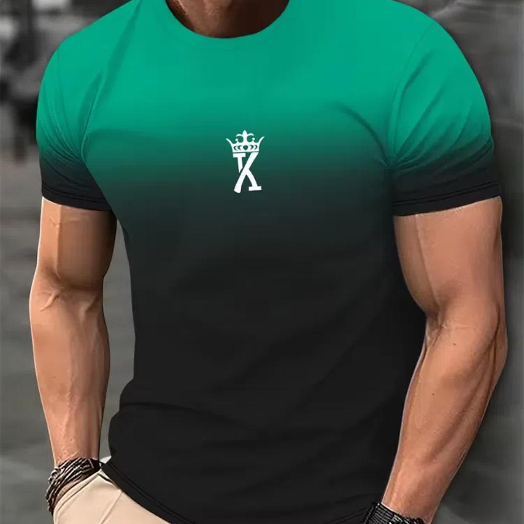 Мужская повседневная футболка с разноцветным принтом Футболка King Fitness Shirt Oversize Топы с коротким рукавом для мальчиков Винтажные мужские футболки S
Мужская повседневная футболка с разноцветным принтом Футболка King Fitness Shirt Oversize Топы с коротким рукавом для мальчиков Винтажные мужские футболки S