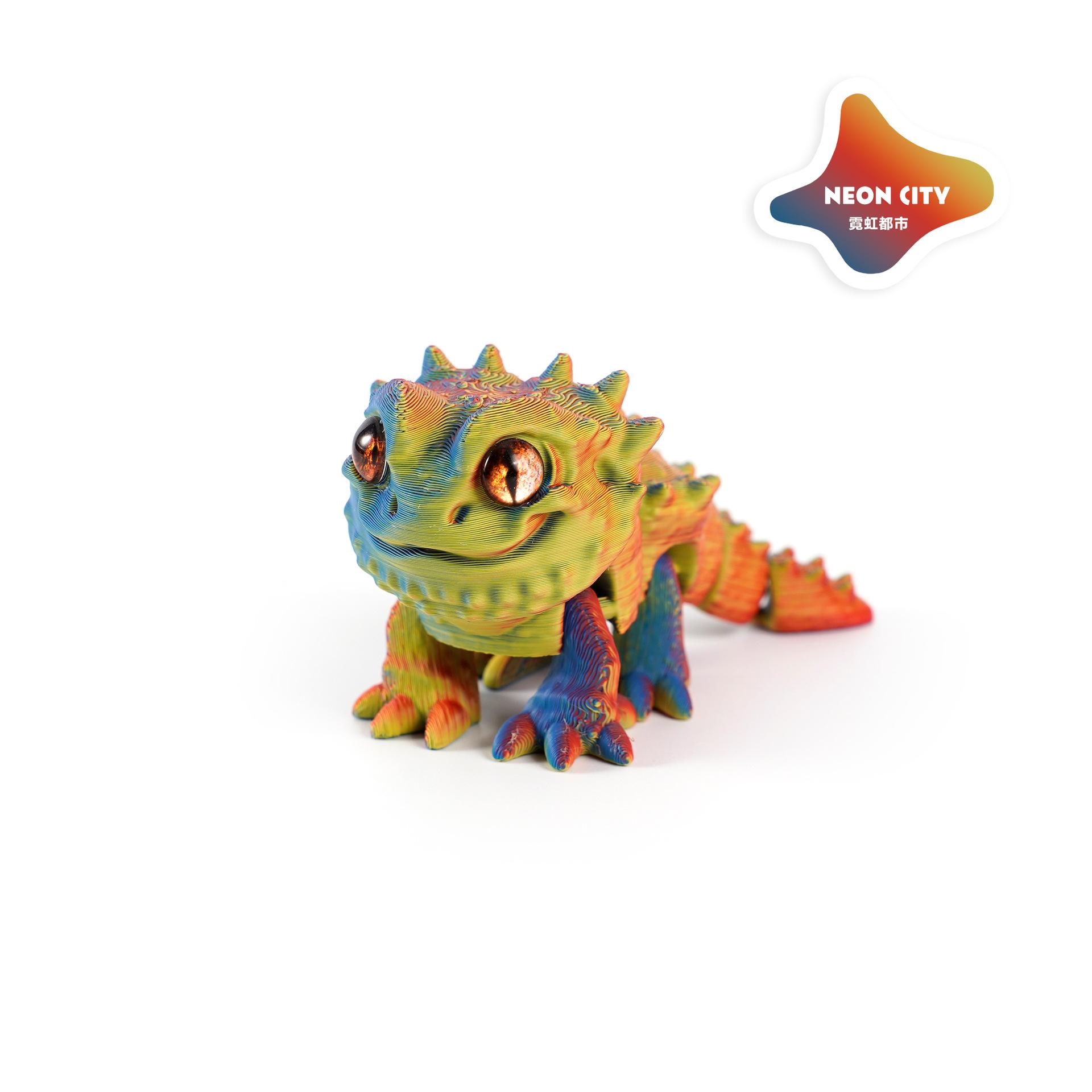 Printed 3D Dragon Lizard Animal Model With Movable Joints Articulated Cool Desktop Creative Ornaments Action Figures Toy For Kid 9CM
Printed 3D Dragon Lizard Animal Model With Movable Joints Articulated Cool Desktop Creative Ornaments Action Figures Toy For Kid 9CM