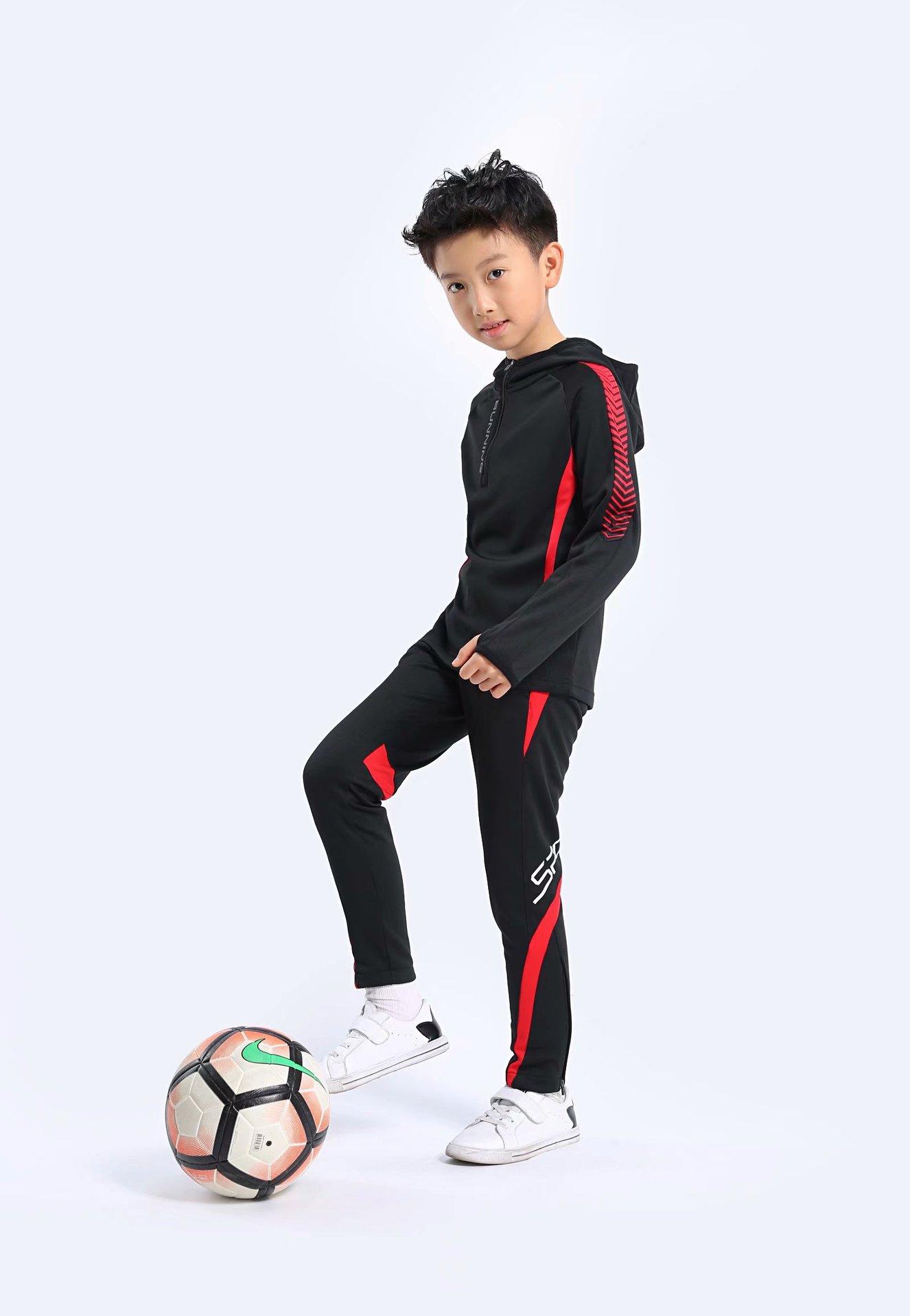 Children S Football Jersey Set, Long-Sleeved Autumn And Winter Models, Velvet And Thickened Children S Clothing, Football Training Jersey, Competition 3XS
Children S Football Jersey Set, Long-Sleeved Autumn And Winter Models, Velvet And Thickened Children S Clothing, Football Training Jersey, Competition 3XS