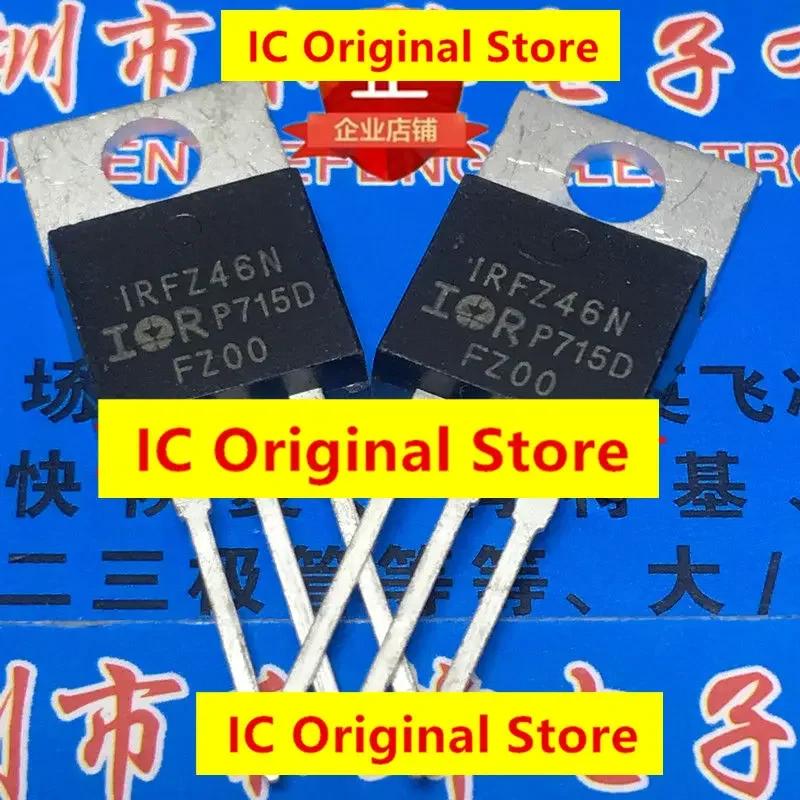 10pcs IRFZ46N New Import TO-220 55V 53A MOS Field Effect Tube Inverter Field Effect Tube IRFZ46
10pcs IRFZ46N New Import TO-220 55V 53A MOS Field Effect Tube Inverter Field Effect Tube IRFZ46
