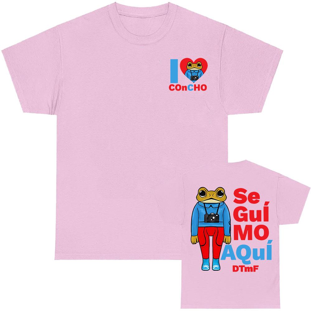 I Love Concho Frog Tshirts Debí Tirar Más Fotos Bad Bunny T-shirt Se Guí Mo AQuí DTMF Tee-shirt Cotton High Quality Mens Tee Top M рожевий
I Love Concho Frog Tshirts Debí Tirar Más Fotos Bad Bunny T-shirt Se Guí Mo AQuí DTMF Tee-shirt Cotton High Quality Mens Tee Top M рожевий