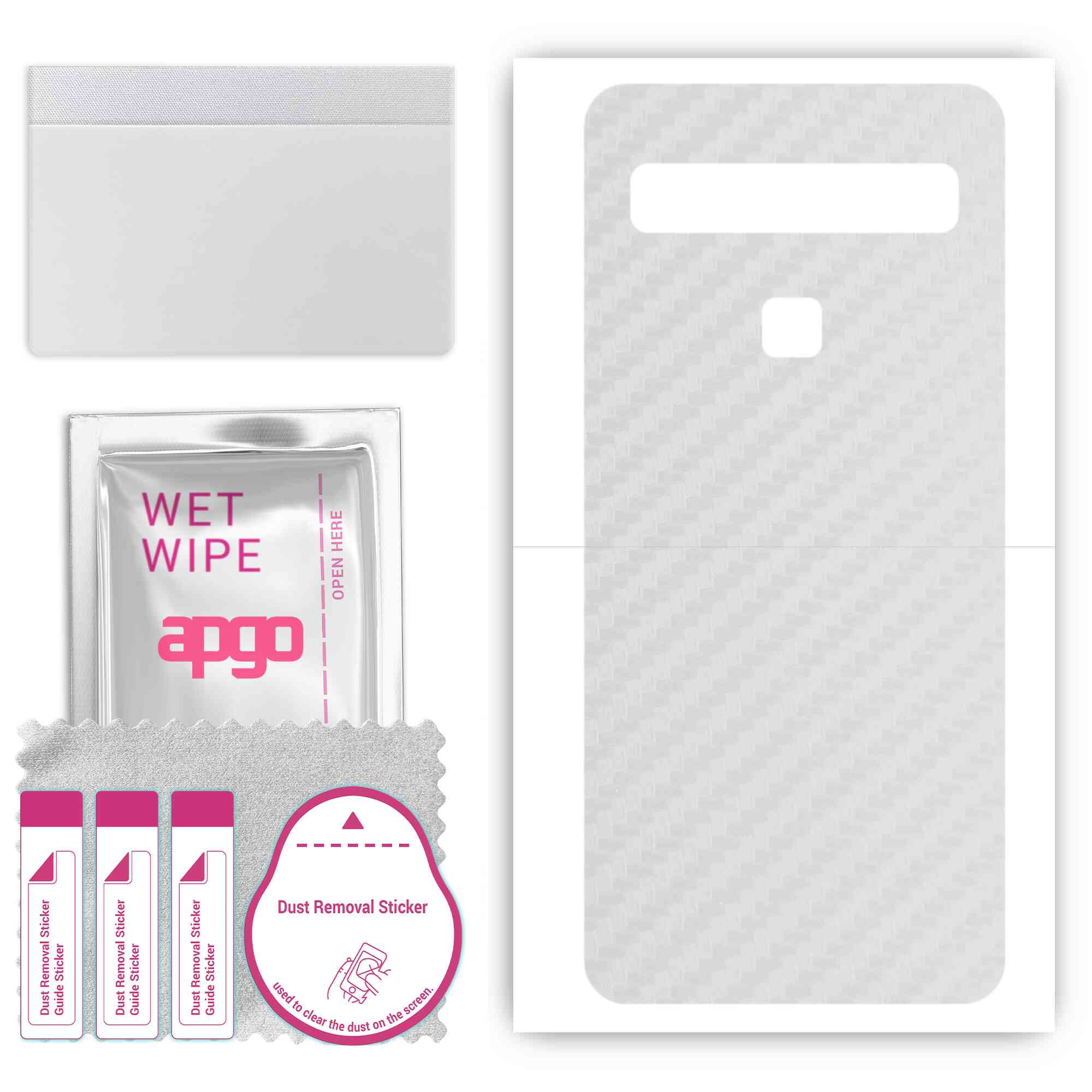 apgo Protective Skin Sticker for the back compatible with TCL 10 5G, Wrap Film, Foil, Vinyl - Pattern Transparent Carbon
apgo Protective Skin Sticker for the back compatible with TCL 10 5G, Wrap Film, Foil, Vinyl - Pattern Transparent Carbon