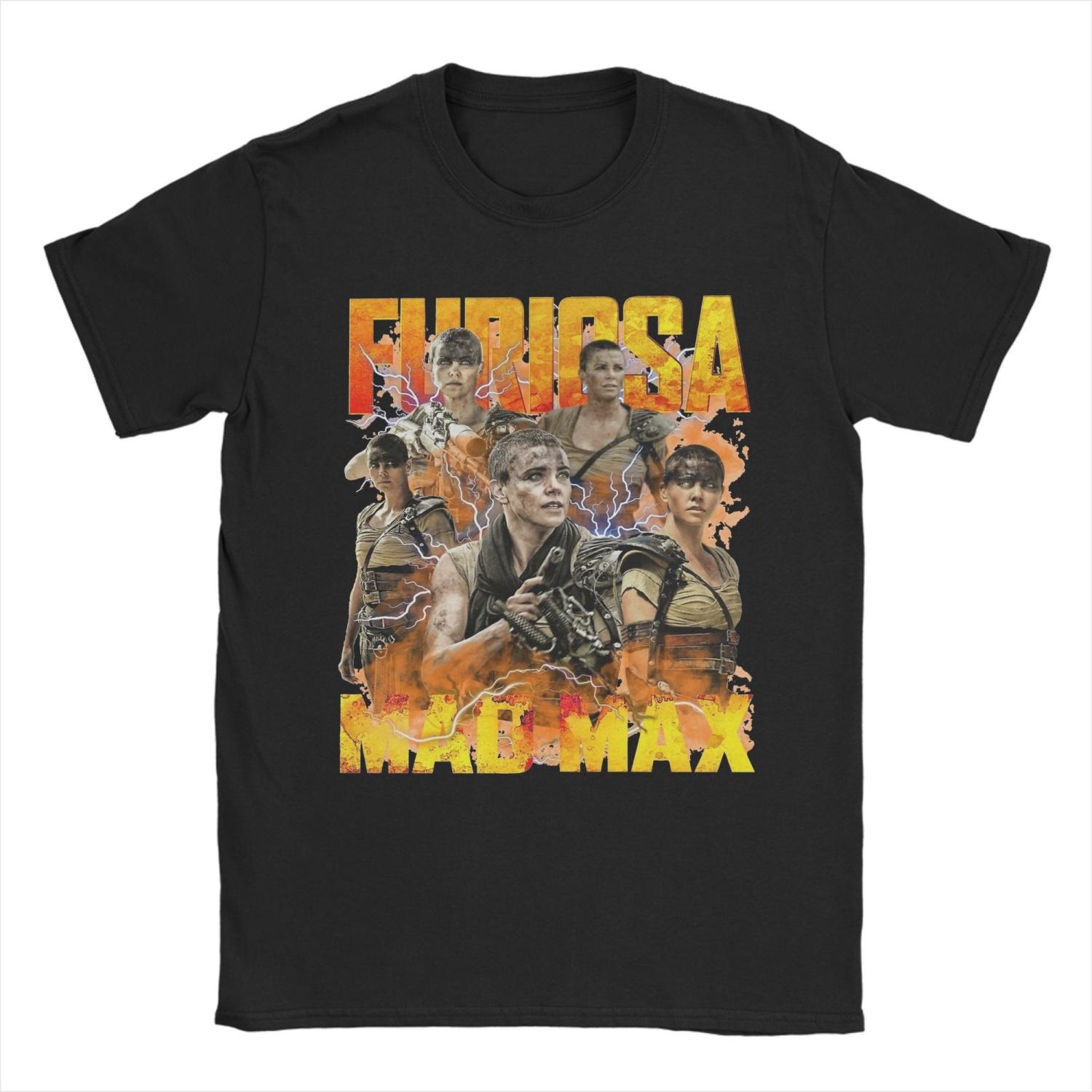 Футболка Mad Max Furiosa Унисекс Хлопковые Топы Хип-хоп Круглый вырез Короткий рукав S чёрный
Футболка Mad Max Furiosa Унисекс Хлопковые Топы Хип-хоп Круглый вырез Короткий рукав S чёрный