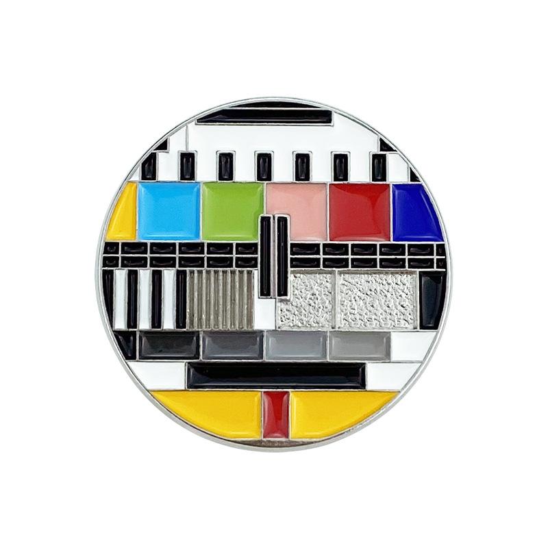 80s Vintage Cable Television TV Shape Brooches Colour Enamel Pins No Signal TV Television Brooch Parents Friend Badge Jewelry
80s Vintage Cable Television TV Shape Brooches Colour Enamel Pins No Signal TV Television Brooch Parents Friend Badge Jewelry