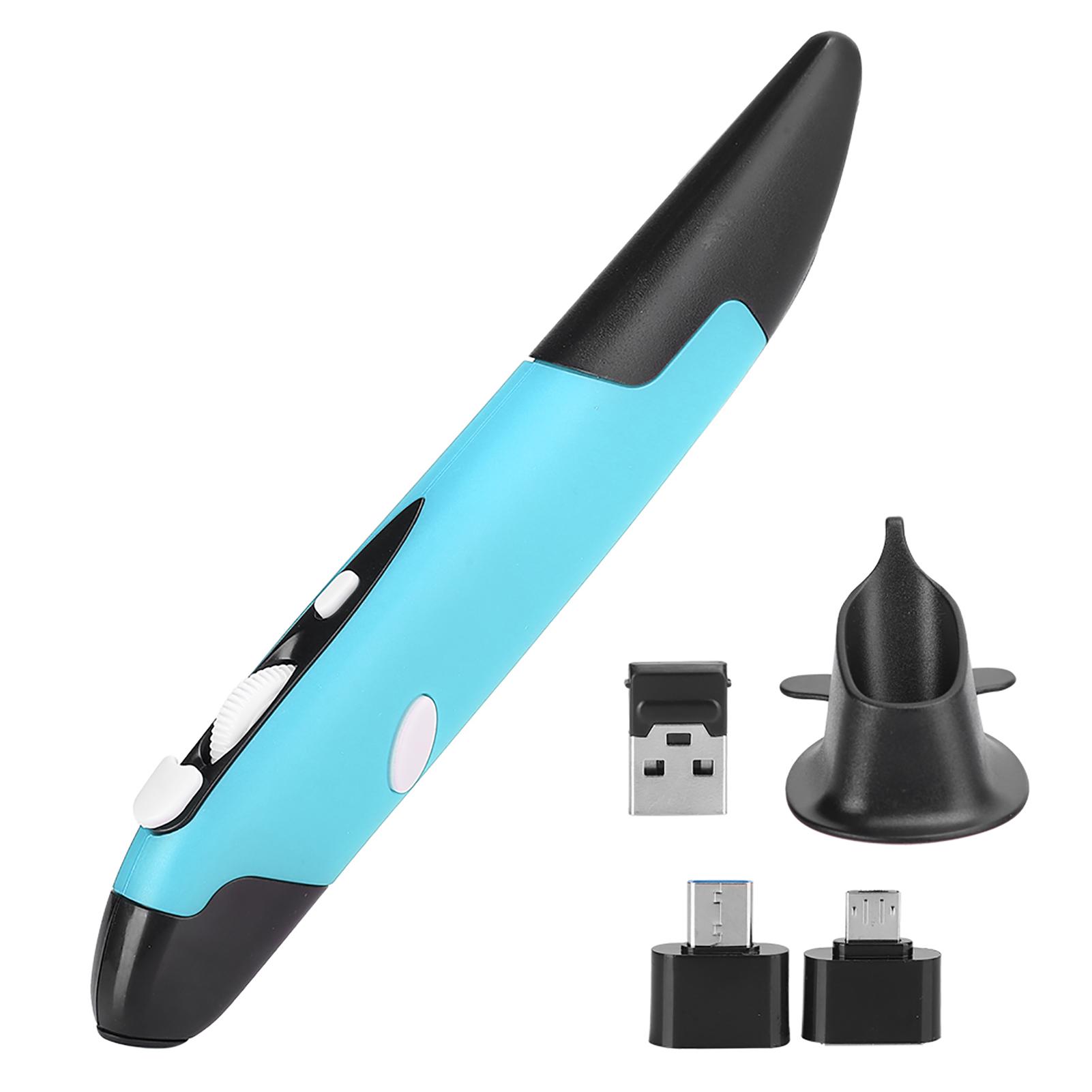 USB-компьютерный стилус, части ПК, беспроводная мышь 2,4G, персонализированная инновационная вертикальная ручка(синий синий
USB-компьютерный стилус, части ПК, беспроводная мышь 2,4G, персонализированная инновационная вертикальная ручка(синий синий