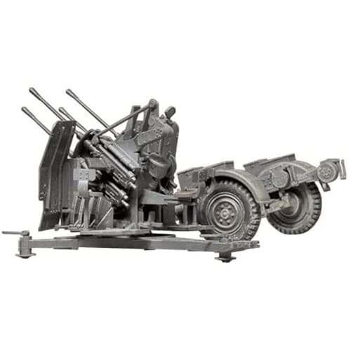 Tamiya 1/35 Military Miniature Series No.91 German Army 20mm Quadruple Anti-aircraft Gun Type 38 Plastic Model 35091
Tamiya 1/35 Military Miniature Series No.91 German Army 20mm Quadruple Anti-aircraft Gun Type 38 Plastic Model 35091