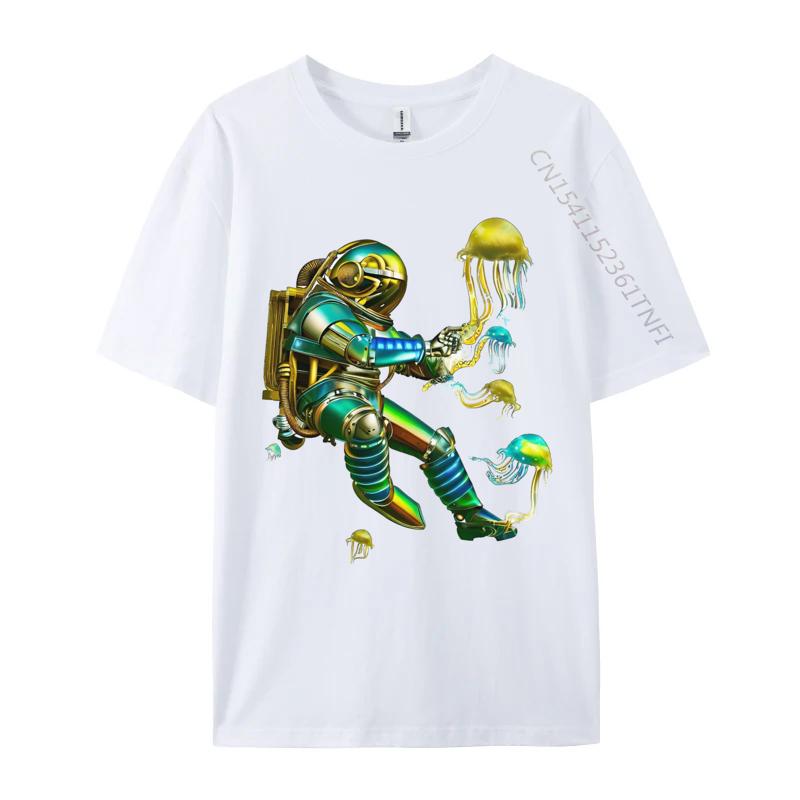 Astronaut Jellyfishes Metallic Tshirts Wonderful Design Print Tops Shirts for Unisex TeeShirt Clothing S
Astronaut Jellyfishes Metallic Tshirts Wonderful Design Print Tops Shirts for Unisex TeeShirt Clothing S