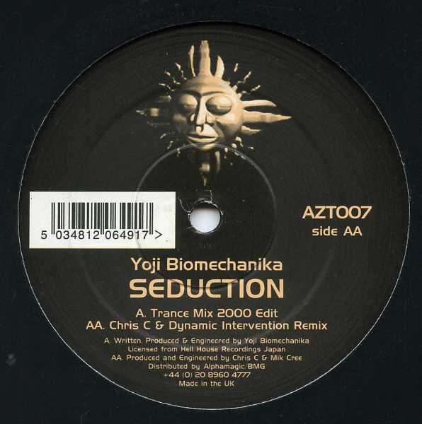 12inch Record YOJI BIOMEHANIKA - Seduction AZT007 Aztec 2000 UK Dance & Electronica Used
12inch Record YOJI BIOMEHANIKA - Seduction AZT007 Aztec 2000 UK Dance & Electronica Used