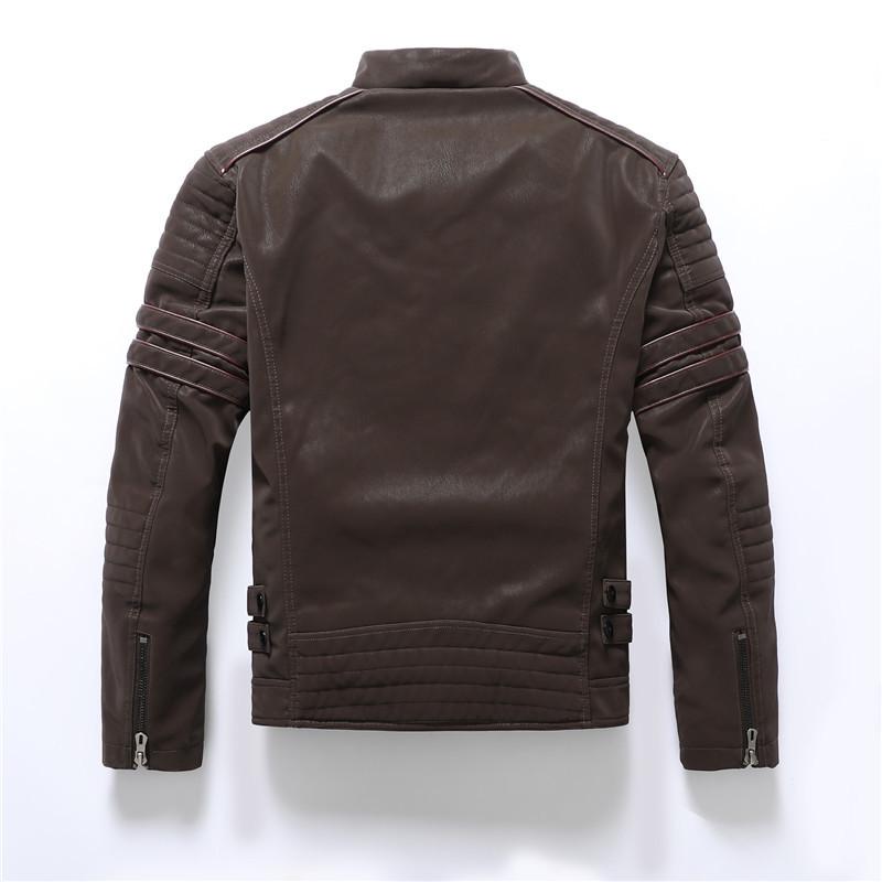 Men s PU Leather Motorcycle Jacket - Plush Lining, Trendy Embroidery for Autumn/Winter XL
Men s PU Leather Motorcycle Jacket - Plush Lining, Trendy Embroidery for Autumn/Winter XL