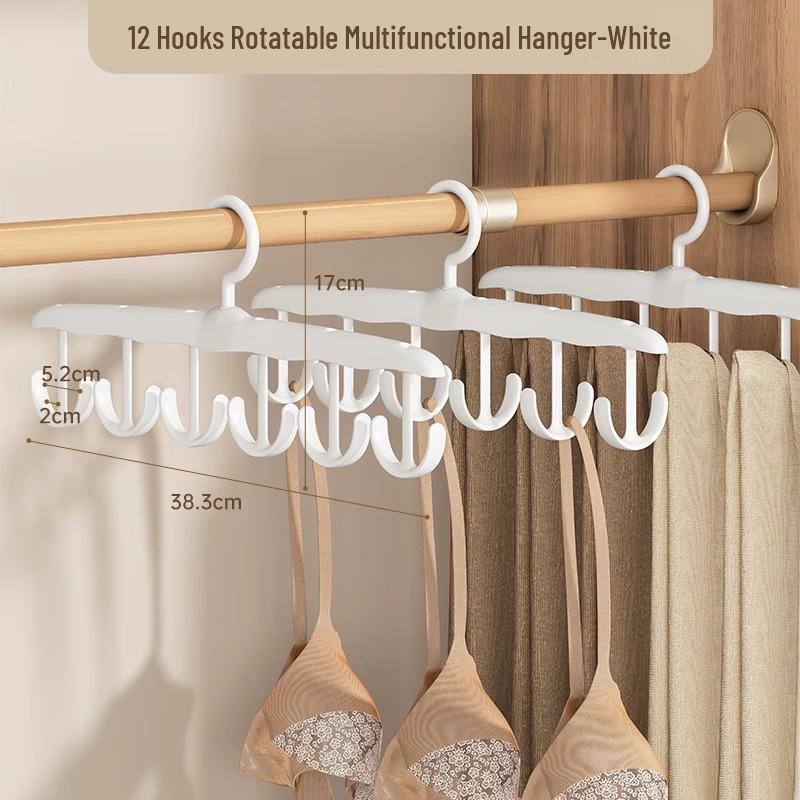 Multi-Functional Hanger for Strappy Underwear, Hats & Pants білий
Multi-Functional Hanger for Strappy Underwear, Hats & Pants білий