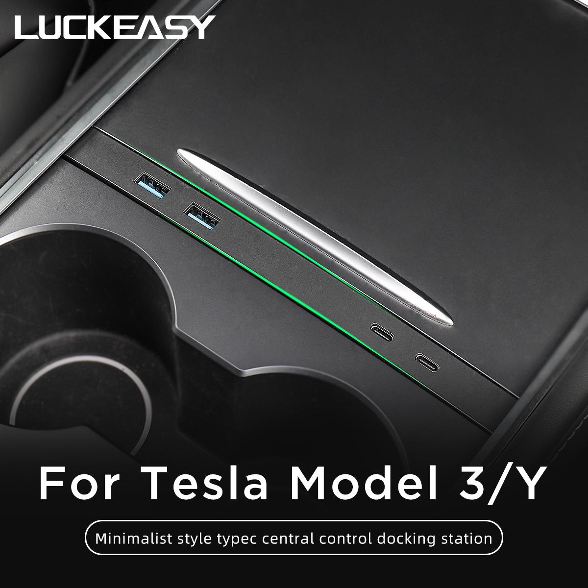 LUCKEASY для Tesla Model 3 Model Y центральный USB-концентратор с шунтирующим концентратором, аксессуары для украшения автомобиля, 27 Вт, быстрое зарядное устройство, док-станция M3Y-GA130
LUCKEASY для Tesla Model 3 Model Y центральный USB-концентратор с шунтирующим концентратором, аксессуары для украшения автомобиля, 27 Вт, быстрое зарядное устройство, док-станция M3Y-GA130