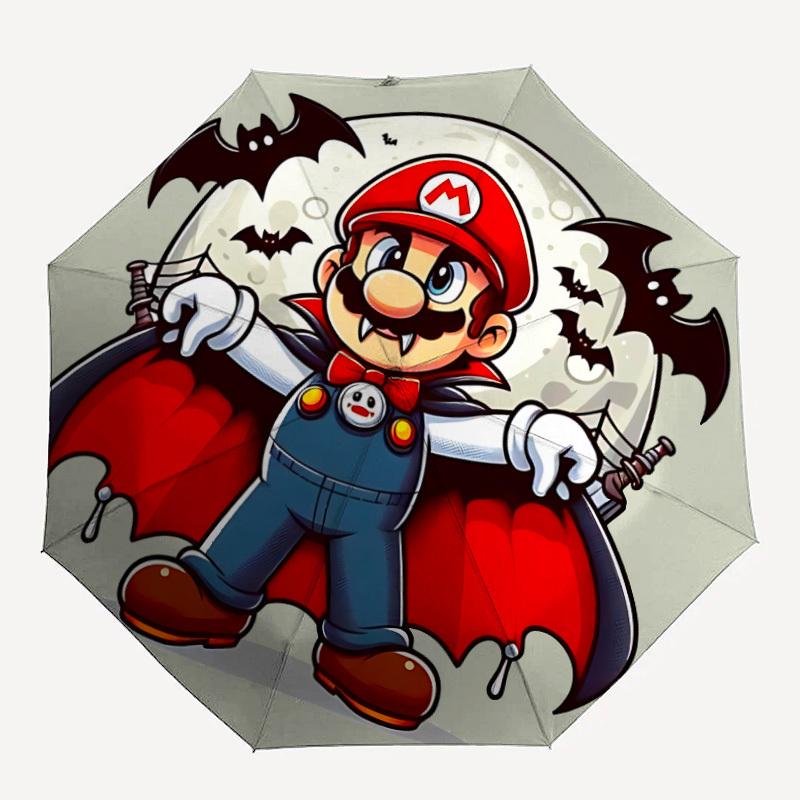1pc Vampire Mario Automatic Open/Close Umbrella Folding Umbrella, Portable Compact Travel Umbrella, Birthday/Christmas Gift for Men & Women L1110y18
1pc Vampire Mario Automatic Open/Close Umbrella Folding Umbrella, Portable Compact Travel Umbrella, Birthday/Christmas Gift for Men & Women L1110y18