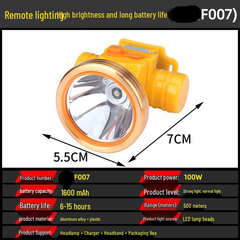 Rechargeable LED Fishing Headlamp
Rechargeable LED Fishing Headlamp