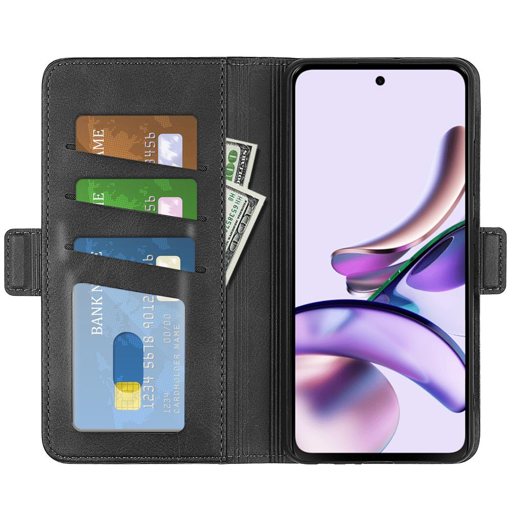 For Motorola Moto G13 4G Calf Texture PU Leather Wallet Phone Case Protective Cover with Stand Black
For Motorola Moto G13 4G Calf Texture PU Leather Wallet Phone Case Protective Cover with Stand Black
