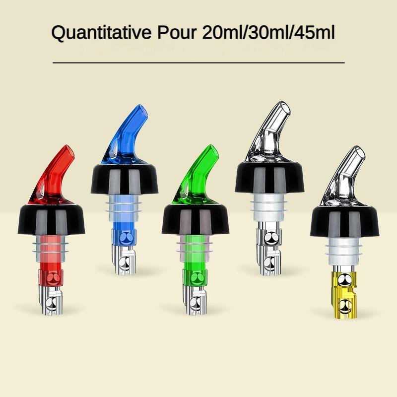 Quantitative Wine Container Steel Ball Cocktail Nozzle Wine Red Wine Wine Decanter Wine Bottle Stopper Barware 30/45ml
Quantitative Wine Container Steel Ball Cocktail Nozzle Wine Red Wine Wine Decanter Wine Bottle Stopper Barware 30/45ml