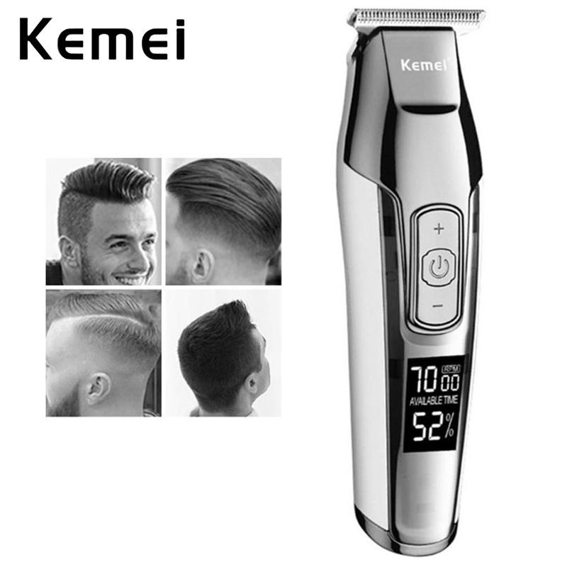 Kemei Barber Машинка для стрижки волос ЖК-дисплей Лысая борода Триммер для волос для мужчин DIY Cutter Парикмахерская электрическая машина для стрижки
Kemei Barber Машинка для стрижки волос ЖК-дисплей Лысая борода Триммер для волос для мужчин DIY Cutter Парикмахерская электрическая машина для стрижки
