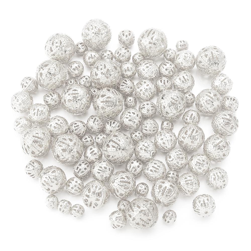 4/6/8/10/12/14mm Metal Hollow Flower Ball Beads Loose Spacer Round Bead For Jewelry Making DIY Charms Bracelet Neckalce Findings 4mm 100Pcs серебряный
4/6/8/10/12/14mm Metal Hollow Flower Ball Beads Loose Spacer Round Bead For Jewelry Making DIY Charms Bracelet Neckalce Findings 4mm 100Pcs серебряный