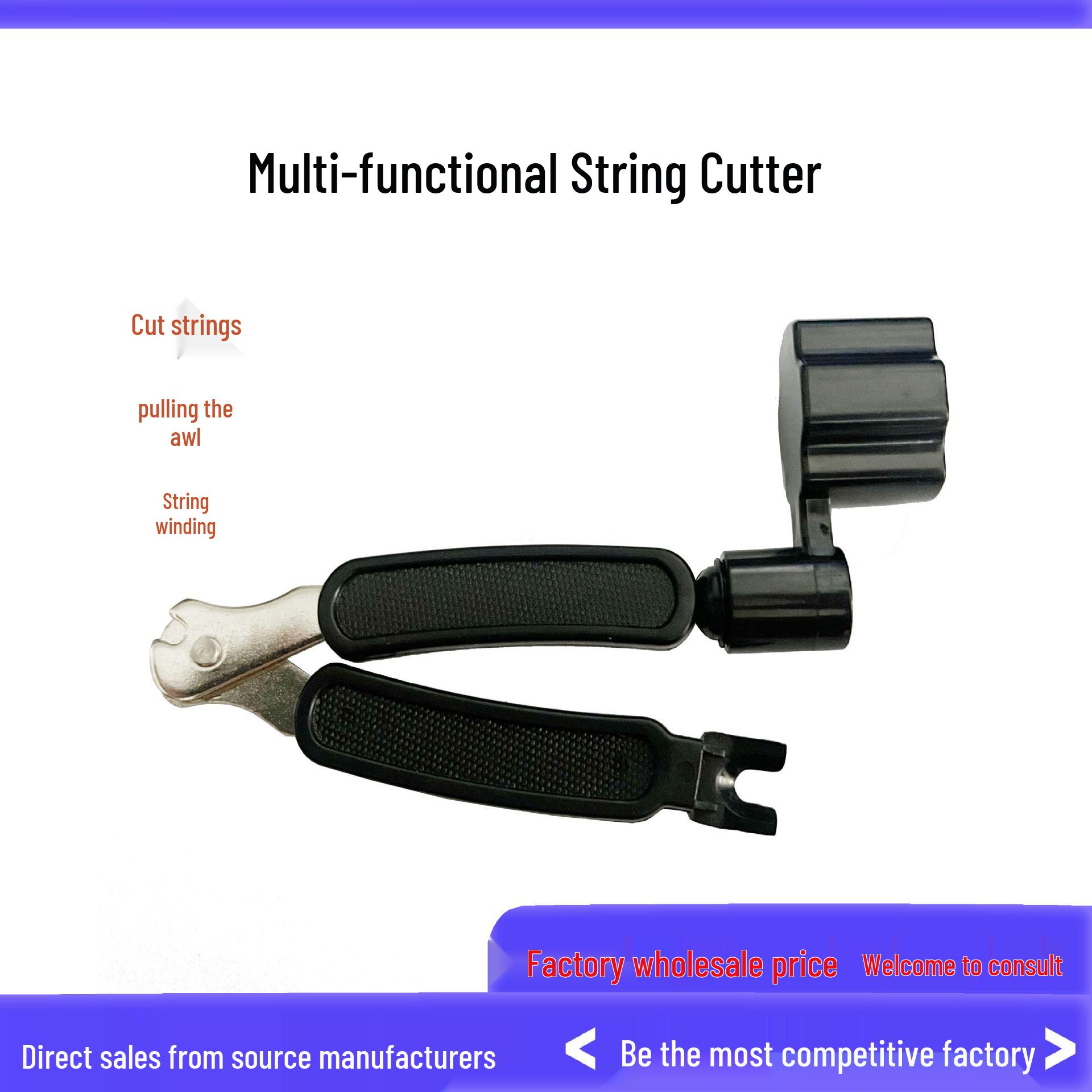 Guitar 3-in-1 String Winder, Cutter, and Pliers Tool Bulk
Guitar 3-in-1 String Winder, Cutter, and Pliers Tool Bulk