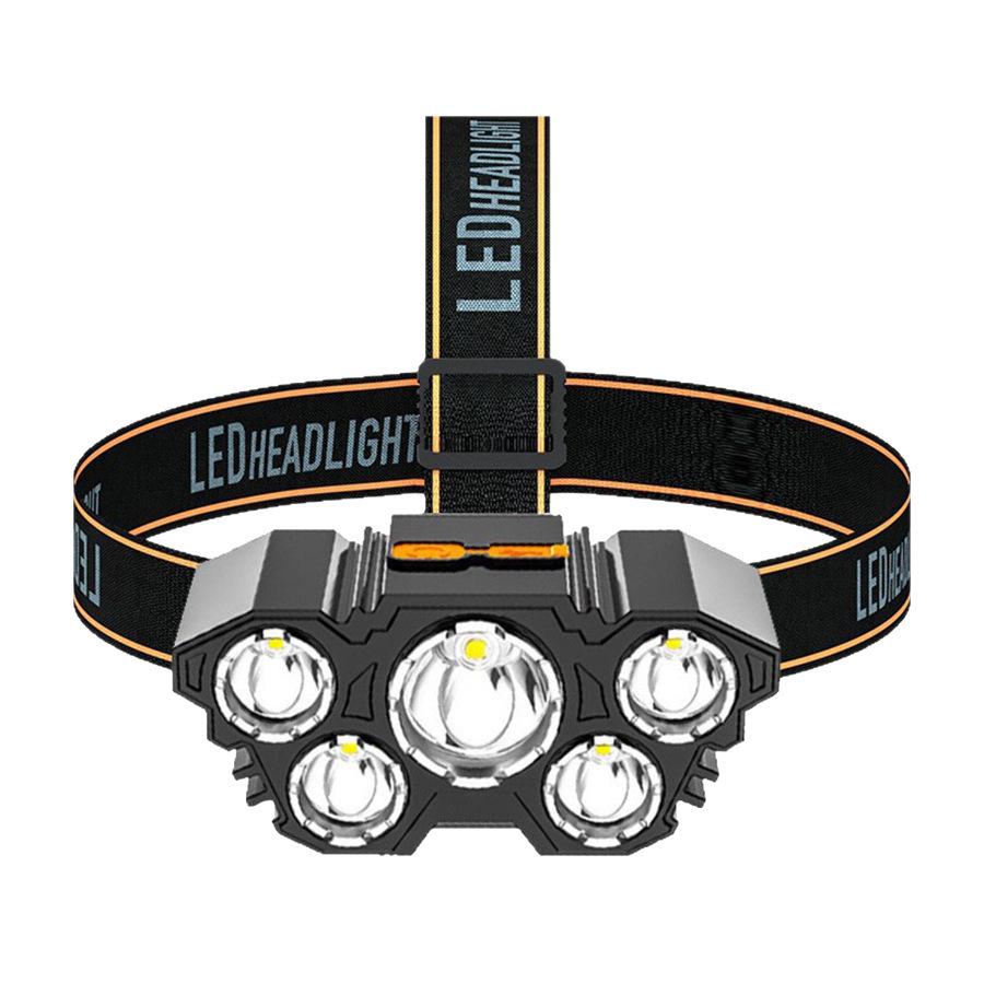 Rechargeable Waterproof 5-LED Headlamp: Strong Light, Long Battery Life, Ideal for Cycling and Fishing
Rechargeable Waterproof 5-LED Headlamp: Strong Light, Long Battery Life, Ideal for Cycling and Fishing